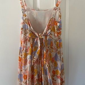 Floral multicolored maxi dress (Able the Label, size M)